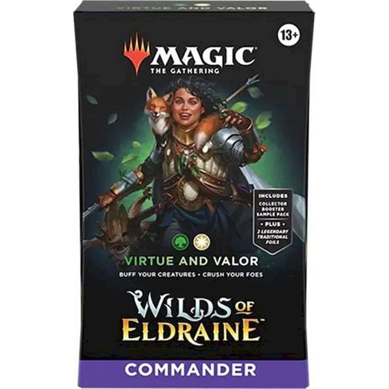 Magic The Gathering - Wilds Of Eldraine Commander Deck (Virtue And Valor)