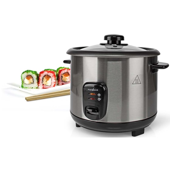 Βραστήρας Ρυζιού NEDIS KARC115AL 500 W 1.5 L Ασημί image 4