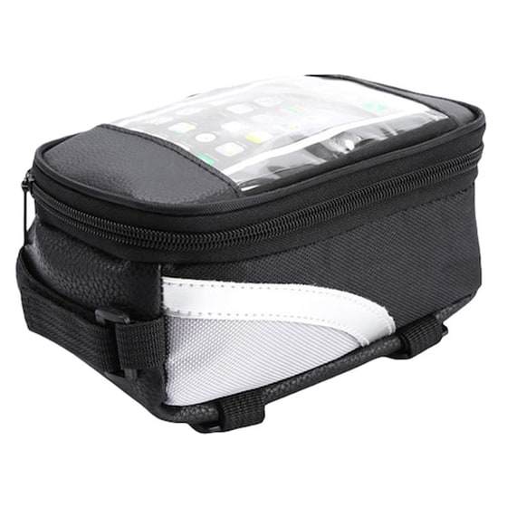 Τσαντάκι Ποδηλάτου Bike-0007, Με Θήκη Κινητού 6.2", Μαύρο image 0