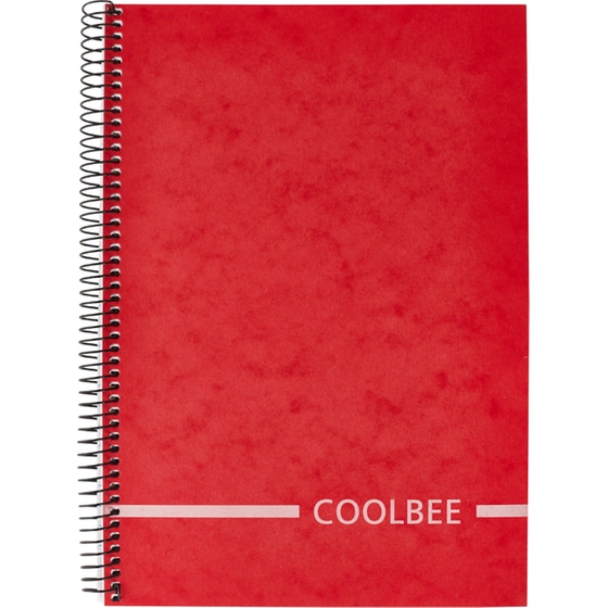 Τετράδιο Σπιράλ COOLBEE B5 4 Θεμάτων 105 Φύλλων (1 τεμάχιο) image 0