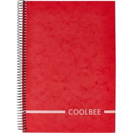Τετράδιο Σπιράλ COOLBEE B5 4 Θεμάτων (1 τεμάχιο)