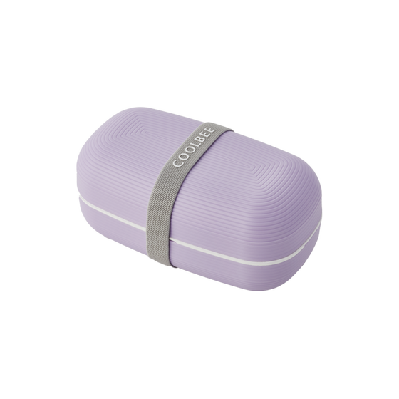 Φαγητοδοχείο Coolbee Οβάλ Purple 900 ml image 0