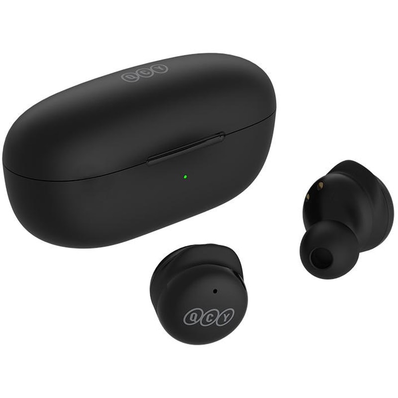 QCY Ακουστικά Bluetooth QCY T17 NC - Μαύρα