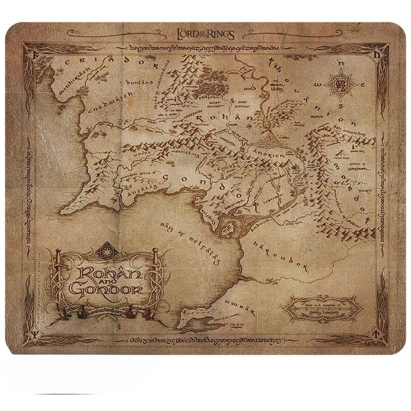 Abystyle The Lord of the Rings Gaming Mouse Pads Small 20 x 24 cm - Καφέ