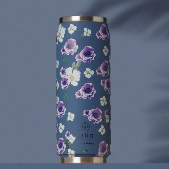 Παγούρι Θερμός Estia Home Art Save The Aegean Garden Blue 500 ml image 8
