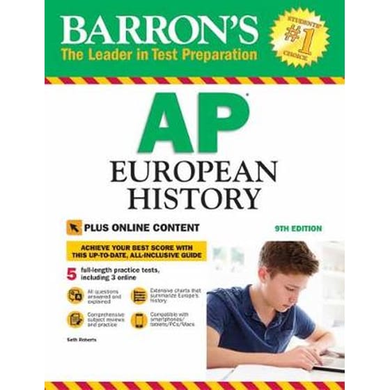 Barron's AP European History with Online Tests image 0