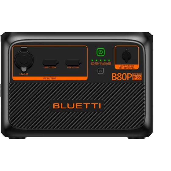 Bluetti Power Station B80P 806Wh - Μαύρο image 0