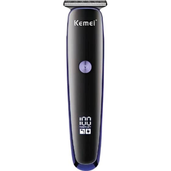Κουρευτική Μηχανή Kemei KM-828 - Μαύρο/Μπλε image 1
