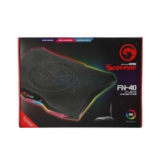 Marvo Fn40 Laptop Cooler Cooling Pad image 0