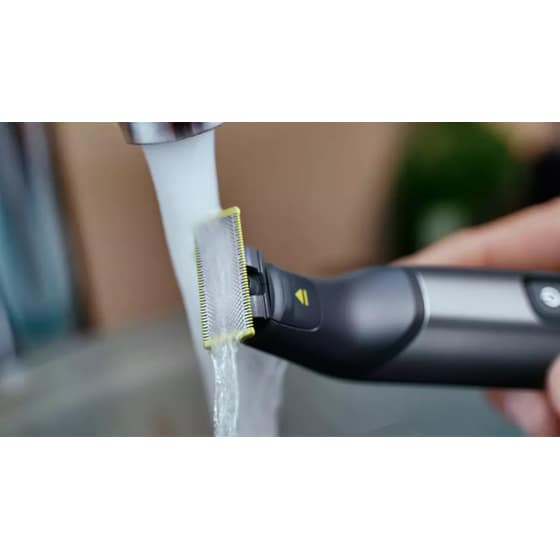 Ξυριστική Μηχανή PHILIPS ONEBLADE PRO QP6550/15 για Πρόσωπο και Σώμα Γκρι image 5