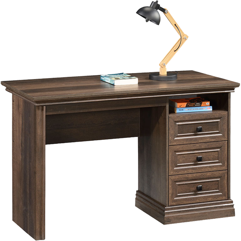 Γραφείο Εργασίας Mozart Pakoworld Με Συρτάρια Χρώμα Καρυδί 121x60x78εκ – 123-000124