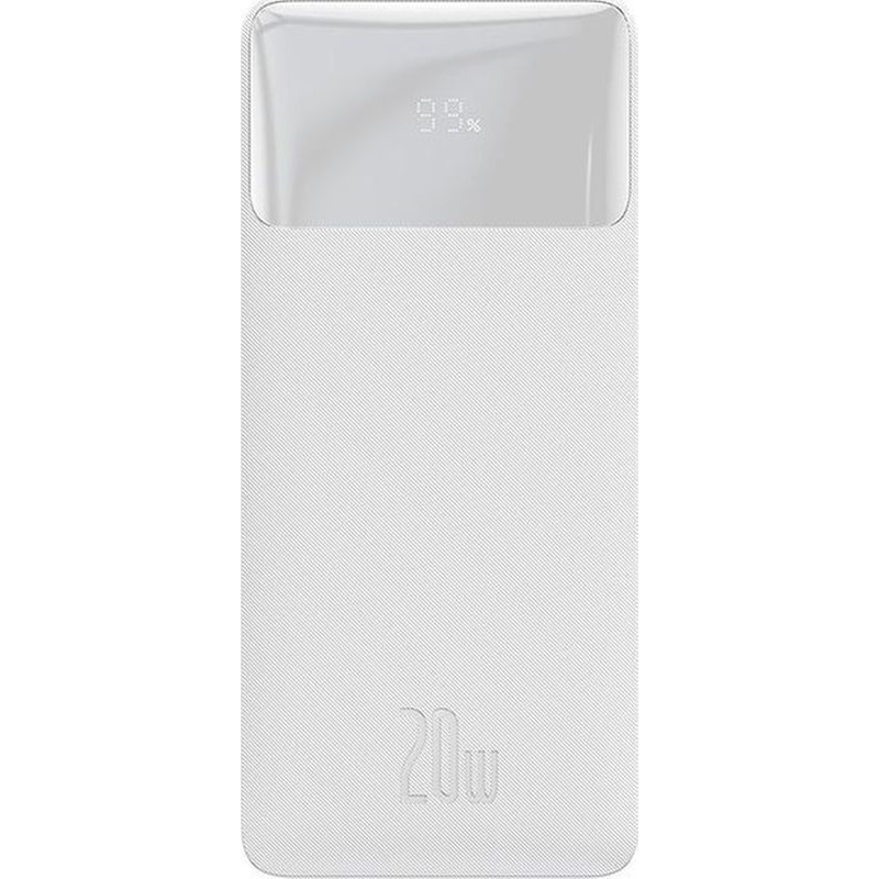 BASEUS Powerbank Baseus Bipow Overseas Edition 30.000mah 20w - Λευκό