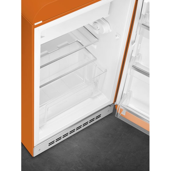 SMEG FAB10ROR6 ς 122 Lt Πορτοκαλί Ψυγείο Μονόπορτο image 7