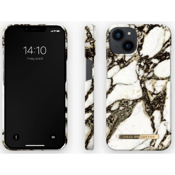 Θήκη Apple iPhone 13 - iDeal of Sweden Fashion - Calacatta Golden Marble image 1
