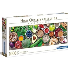 Παζλ Clementoni High Quality Panorama Healthy Veggie (1000 Κομμάτια)