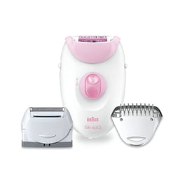 Αποτριχωτική Μηχανή BRAUN SILK EPIL 3 SE3270/TWEEZERS Ροζ