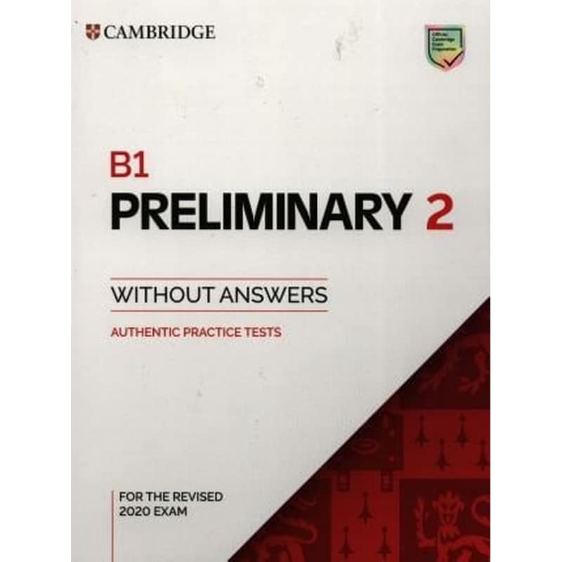 B1 Preliminary 2 Students Book without Answers