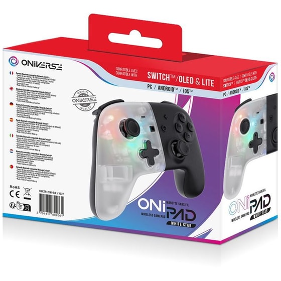 Oniverse Onipad Wireless - Χειριστήριο Nintendo Switch - Λευκό image 5