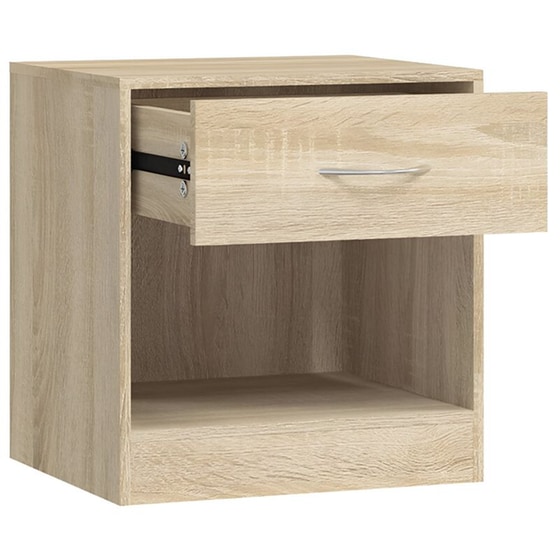 Κομοδίνο Vidaxl Από Μοριοσανίδα 2τμχ 36.5x30.5x38 cm - Δρύς image 4