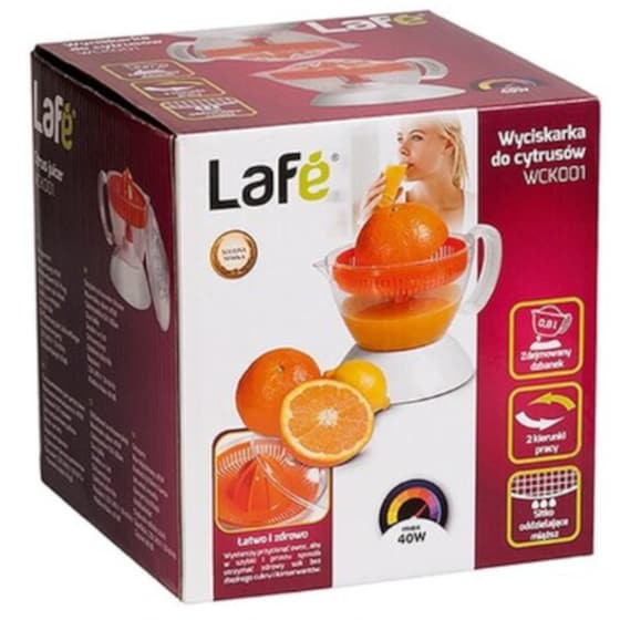 LAFE Citrus Juicer WCK001 0.8 L 40 W Πορτοκαλί Ηλεκτρικός Στίφτης image 3