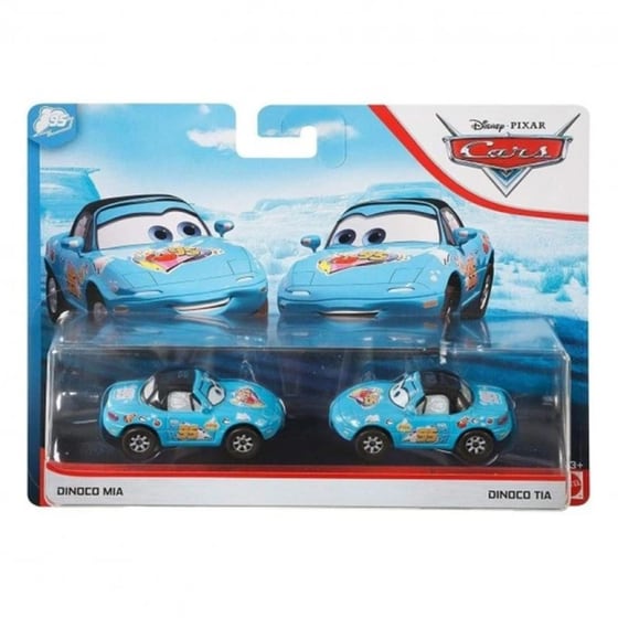 Mattel Disney Pixar Cars 3 Αυτοκινητάκια Σετ Των 2 - Dinoco Και Mia Tia (GKB77) image 0
