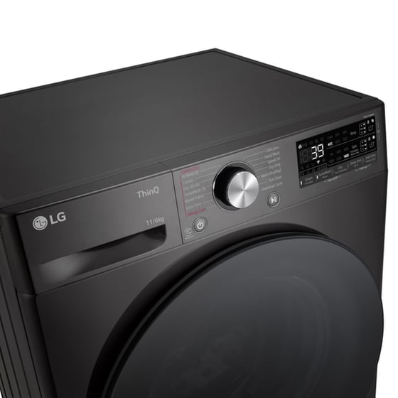 LG D4R7511TSBB 11kg/6kg 1.400 Στροφές Ανθρακί Πλυντήριο Στεγνωτήριο Ρούχων image 3