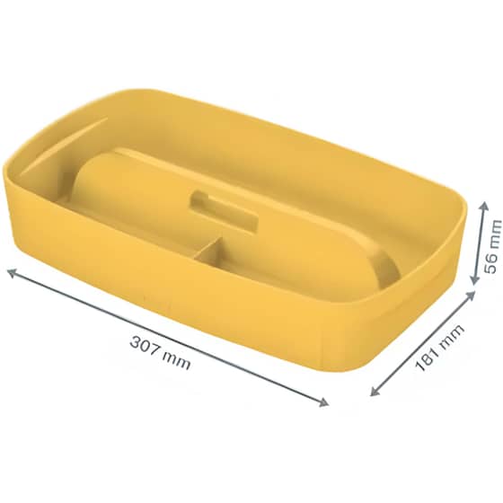 Κουτί Αρχειοθέτησης Leitz με Χειρολαβή Cosy Yellow image 3