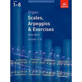 Βιβλίο Για Organ Abrsm Organ Scales, Arpeggios - Exercises