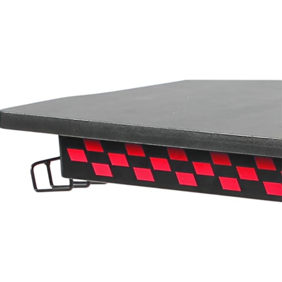 Γραφείο Gaming LPG από Πάνελ 116x75cm - Μαύρο/Κόκκινο image 1
