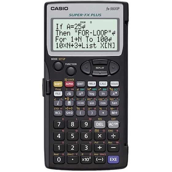 Αριθμομηχανή Casio Fx-5800 P image 0