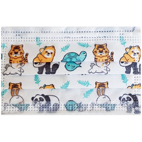 Παιδική Μάσκα Hippokratis Μιας Χρήσεως 3Ply (50 τεμάχια) image 2