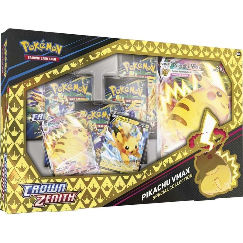 Pokémon TCG: Sword Shield Crown Zenith - Pikachu VMax Box (Pokemon USA)