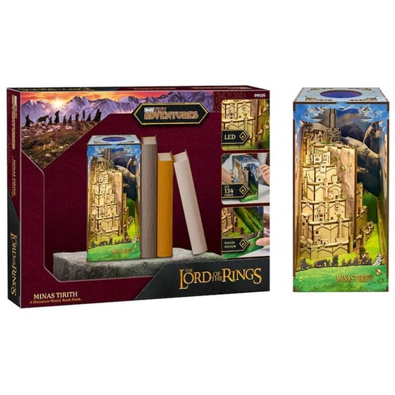 Book Nook The Lord of the Rings Tiny Adventures Mini Diorama Minas Tirith (23cm) image 0