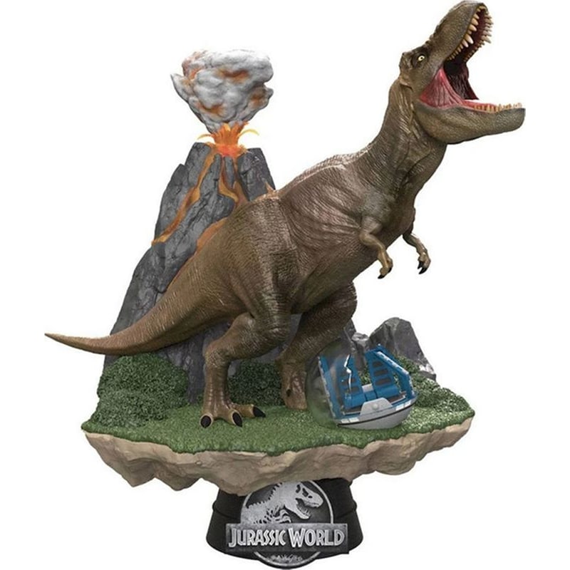 BEAST KINGDOM Φιγούρα Αγαλματίδιο BEAST KINGDOM Jurassic World T-Rex (13cm)