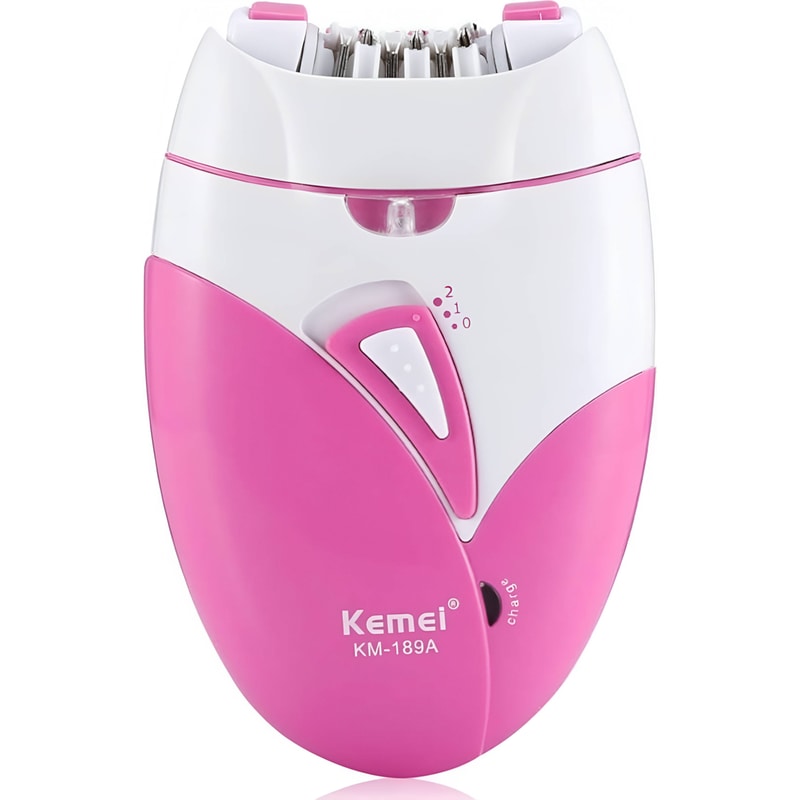 OEM Αποτριχωτική Μηχανή Epilator KEMEI KM-189A Ροζ