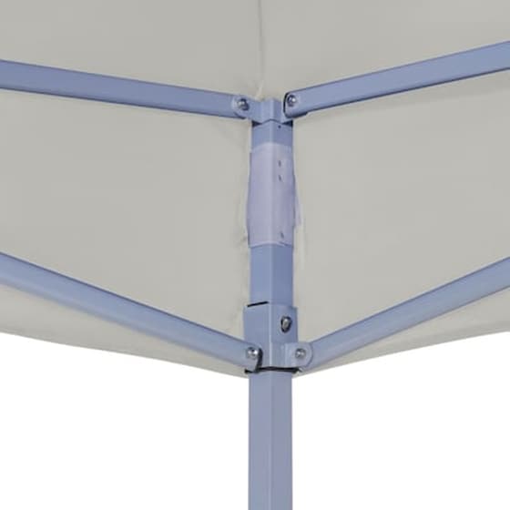 Κιόσκι Vidaxl Ατσάλι Πτυσσόμενο 2x2m - Κρεμ image 3