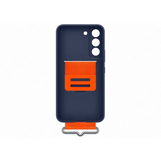 Θήκη Samsung Galaxy S22 - Samsung Silicone Cover with Strap - Navy image 3