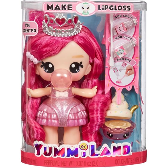 Κούκλα Yummiland Lipgloss & Ζωάκι(Διάφορα Σχέδια) image 2