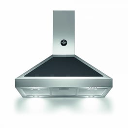 LA GERMANIA K90AMHNEA/19 90 cm Inox Απορροφητήρας Καμινάδα Τζάκι