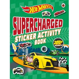 Hot Wheels: Supercharged Sticker Activity Book
