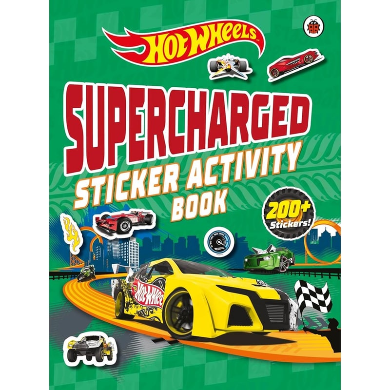 Hot Wheels: Supercharged Sticker Activity Book