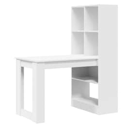Γραφείο VidaXL από Επεξεργασμένο Ξύλο 122x67x145 cm - Λευκό