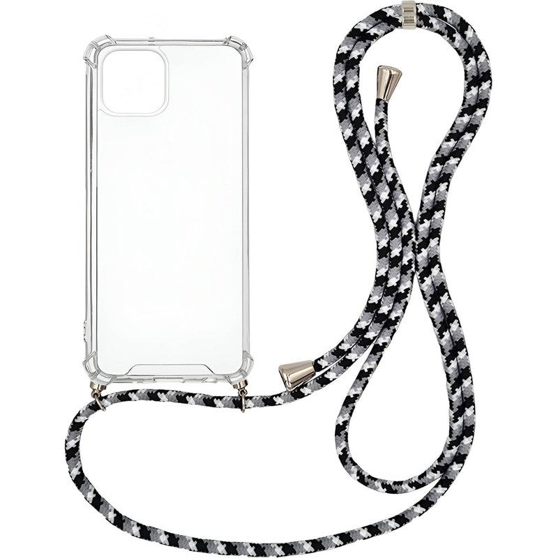 Θήκη Apple iPhone 13 Mini - Sonique Armor Clear - Rainbow Μαύρο