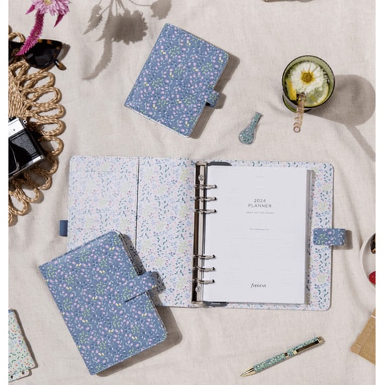 Organizer Filofax Pocket Meadow Blue image 4