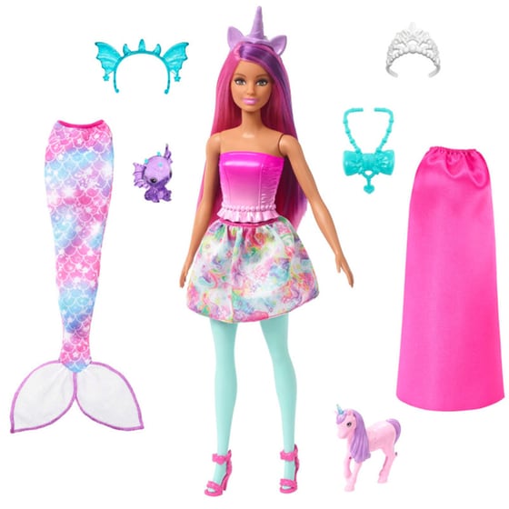 Barbie Dreamtopia Koύκλα Και Αξεσουάρ image 3