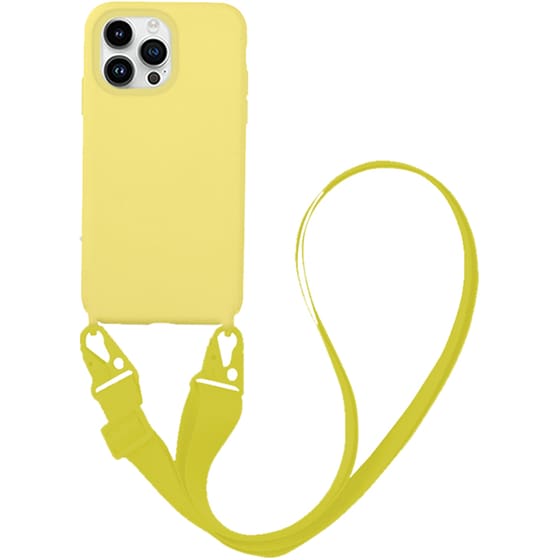 Θήκη Apple iPhone 14 Pro Max - My Colors CarryHang Strap - Κίτρινο image 0