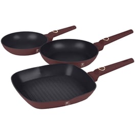 Σετ Τηγάνια BERLINGER HAUS BH-8049 3 τμχ Μπορντό