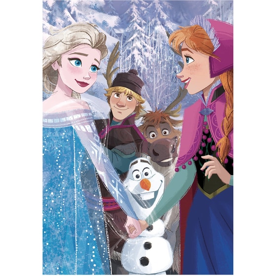 Παιδικό Παζλ Clementoni Super Color Disney Frozen II (104 Κομμάτια) image 1