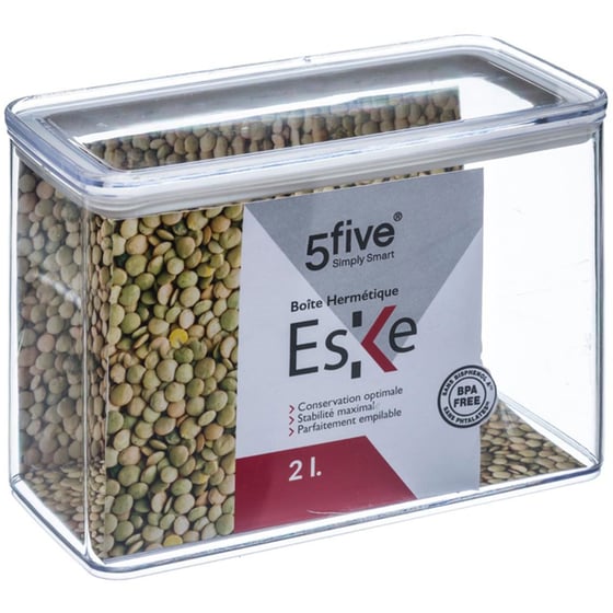Δοχείο Τροφίμων Spitishop Πλαστικό 20.4x10.3x13.8cm - Διάφανο image 1