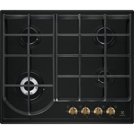 ELECTROLUX EGH6343ROR Slim line 59.5 cm Μαύρο Εστία Αερίου Αυτόνομη